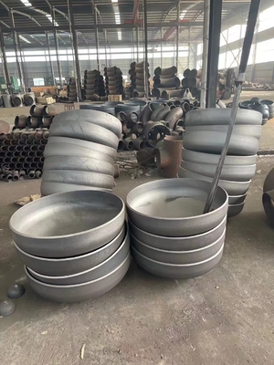 Astm A106 12 ইঞ্চি কার্বন স্টিল পাইপ ক্যাপ ফিটিং JIS স্ট্যান্ডার্ড