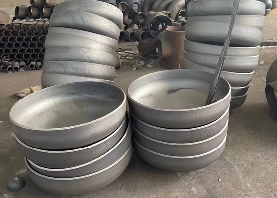 8&quot; কার্বন ইস্পাত শেষ ক্যাপ বিজোড় Sch40 Astm A234 বাট ওয়েল্ড পাইপ ক্যাপ