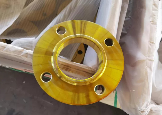 হলুদ Ansi B16.5 ফ্ল্যাঞ্জ A105 150LBS 300LBS 600LBS 900LBS 1500LBS