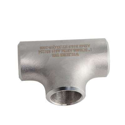 ISO9001 ASME 316 স্টেইনলেস স্টীল পাইপ ফিটিং সমান টি DN65