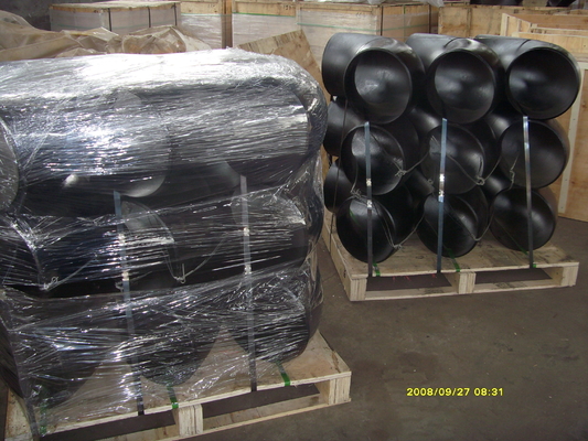 ASTM WPB BW পাইপ ফিটিং এর জন্য জল নিষ্পত্তি পাইপ আন্তঃসংযোগ SCH10 SCH20