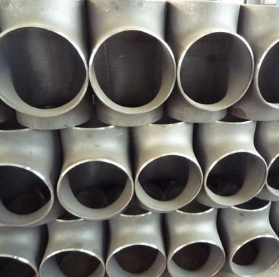 ASME B16.9 2 ইঞ্চি স্টেইনলেস স্টিল টি ফিটিংস SS316L SS পাইপ টি
