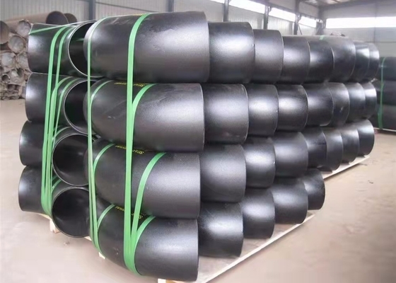 কালো নকল পাইপ ফিটিং কনুই বিজোড় ঢালাই 3000Lbs 6000LBS API GOST
