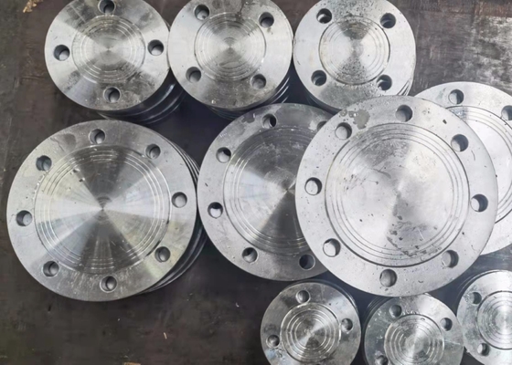 Iso Ped 1/2 ইঞ্চি নকল ইস্পাত ফ্ল্যাঞ্জ স্টেইনলেস বাট ওয়েল্ড Astm