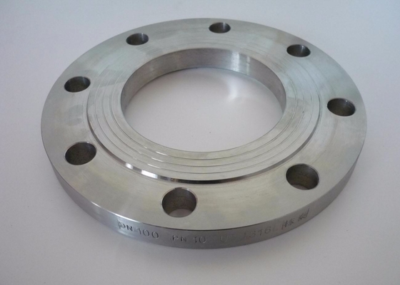 ASME Pn100 Dn100 নকল কার্বন ইস্পাত ফ্ল্যাঞ্জ ফ্ল্যাট স্লিপ উত্থাপিত ফেস ওয়েল্ড নেক