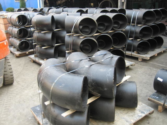 3.91 মিমি রাসায়নিক BW বিজোড় পাইপ ফিটিং ASME B16.9 কনুই GOST EN DIN