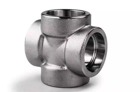 ASME B16.9 SS304 SS316 ক্রস পাইপ ফিটিংস বাট ওয়েল্ড ক্রস নকল