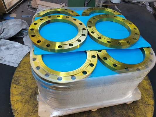পেট্রোকেমিক্যাল শিল্পের জন্য BS4504 DIN Pn16 প্লেট RF 304 স্টেইনলেস স্টিল ফ্ল্যাঞ্জ 316L