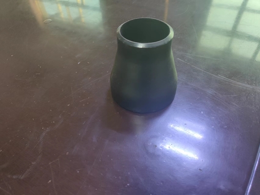 রাসায়নিক হালকা ইস্পাত Reducer পাইপ ফিটিং কালো পেইন্টিং