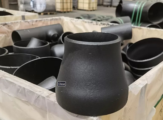 Astm A234 Wpb স্যান্ডব্লাস্টিং কনসেন্ট্রিক রিডুসার সিমলেস এককেন্দ্রিক পাইপ ফিটিং