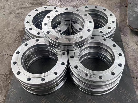 OEM ASTM A105 কার্বন ইস্পাত নকল ফ্ল্যাঞ্জ SCH80 মরিচা প্রমাণ তেল পৃষ্ঠ