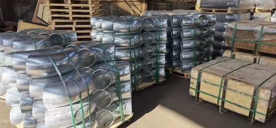 ANSI B16.9 A234 Wpb সিমলেস স্টিল পাইপ ফিটিং 90 ডিগ্রি 15NB-2000NB