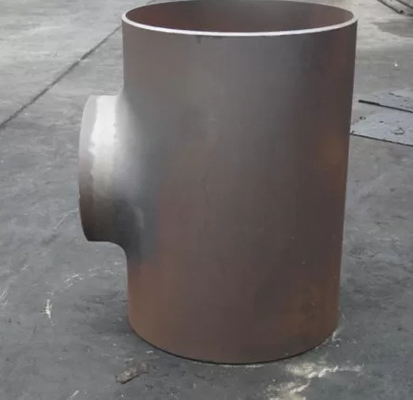 ANSI B16.9 ASTM A234WPB কার্বন ইস্পাত সমান টি 3'' 5'' 10'' গ্যালভানাইজড রিডুসিং টি