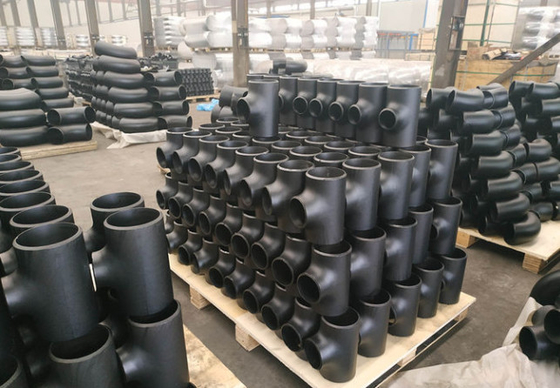ASME B16.9 A234WPB কার্বন স্টিল রিডুসিং Tee DIN2615 বাট ওয়েল্ড অ্যান্টি রাস্ট অয়েল