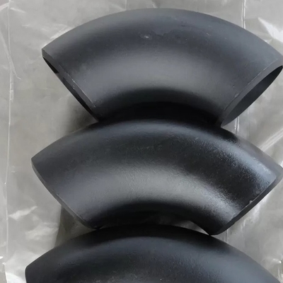 A234 WPB 90 ডিগ্রি বাট ওয়েল্ড পাইপ ফিটিং SCH80 1-1/2'' লম্বা ব্যাসার্ধ পাইপ কনুই