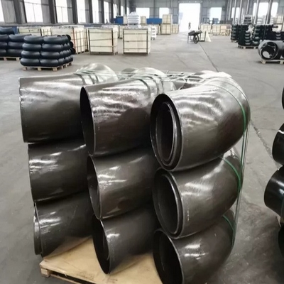 ANSI B16.9 A234 Wpb সিমলেস স্টিল পাইপ ফিটিং 90 ডিগ্রি 15NB-2000NB