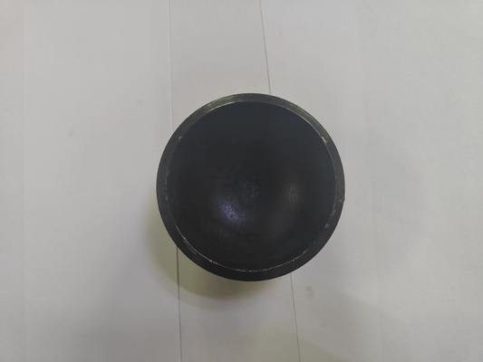 বৃত্তাকার 0.5 - 20 মিমি কার্বন ইস্পাত পাইপ ক্যাপ ANSI / ASME B16.9