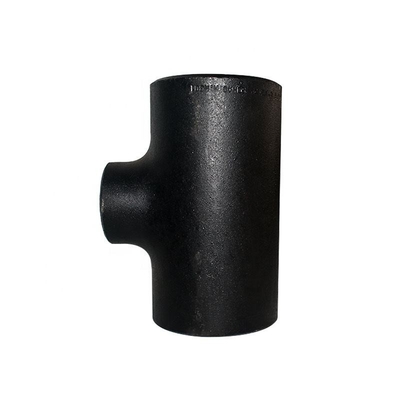 ASME B16.5 WP321 / 347 150 # স্টেইনলেস স্টিল সমান টি পাইপ ফিটিং কালো পেইন্টিং