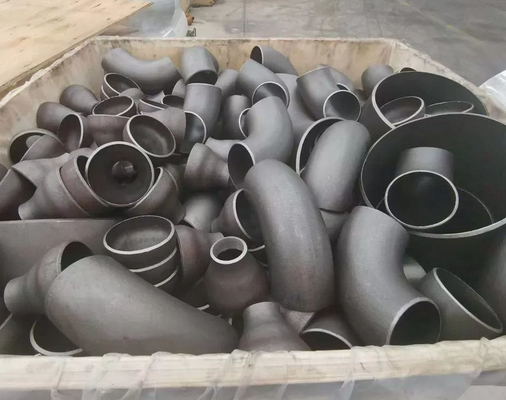 ANSI B16.9 A234 Wpb সিমলেস স্টিল পাইপ ফিটিং 90 ডিগ্রি 15NB-2000NB