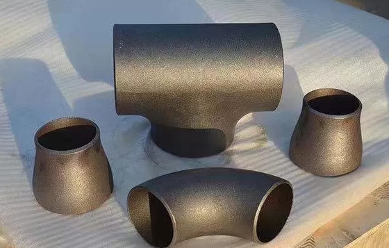 ISO3419 কার্বন ইস্পাত 304 বাটওয়েল্ড ফিটিং DIN2605-1 EN10253-1 বাট ওয়েল্ড রিডুসিং টি