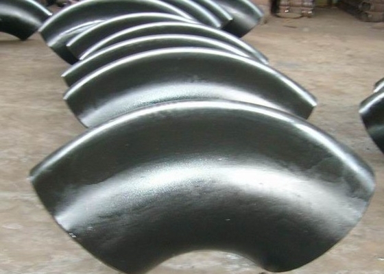 16Mn Q235 কার্বন স্টিল কনুই 1/2&quot; - 48&quot;ব্ল্যাক পেইন্টিং বা মরিচামুক্ত তেল ISO PED API