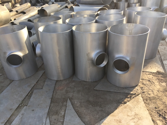 DN8 DN3000 DIN JIS ASTM স্টেইনলেস স্টীল Tee SCH60 STD SCH160