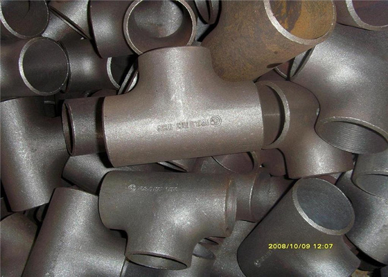 নকল EN10253 কার্বন ইস্পাত স্প্লিট Tee Sch40s তাপ চিকিত্সা