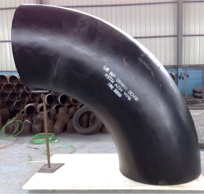 Astm A234 Wpb B16.9 Sch40 Cs কার্বন ইস্পাত কনুই বাট ঢালাই অ্যান্টি মরিচা পেন্টিং