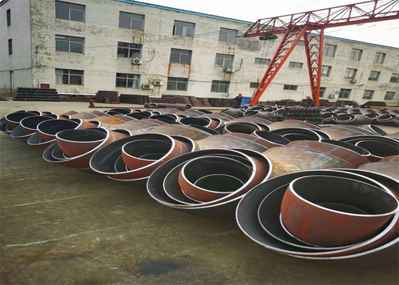বাট ওয়েল্ডিং কার্বন ইস্পাত কনুই EN 10253-2 ASTM A420 WPL6 বাটওয়েল্ড পাইপ ফিটিং