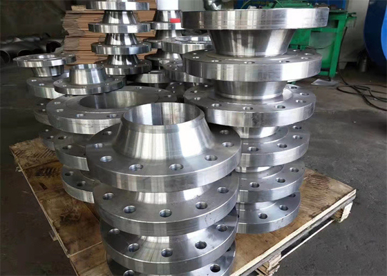 PN6 EN1092-1 ফ্ল্যাঞ্জ PN16 নকল কাস্টিং হেয়ার লাইন লেপ NPT থ্রেডেড