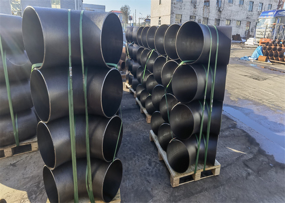 90 ডিগ্রি বাট ওয়েল্ড পাইপ ফিটিং SCH80 1-1/2'' পাইপ কনুই লম্বা ব্যাসার্ধ