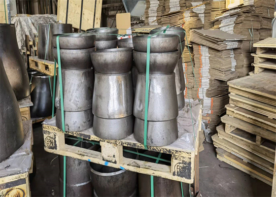 ASTM A234 WPB এককেন্দ্রিক রিডুসার ফিটিং 1/2&quot; নকল উচ্চ শক্তি