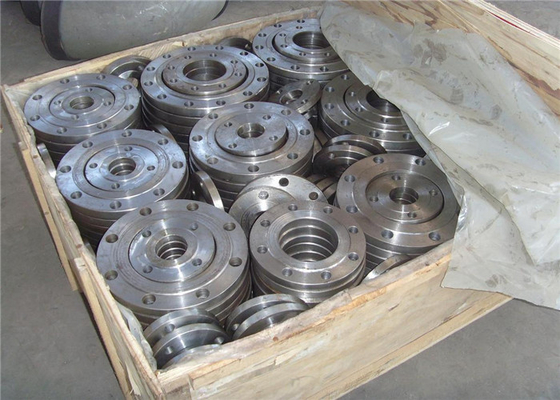 ASME Pn100 Dn100 নকল কার্বন ইস্পাত ফ্ল্যাঞ্জ ফ্ল্যাট স্লিপ উত্থাপিত ফেস ওয়েল্ড নেক