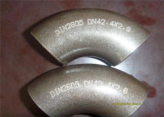 ASME A234 Wpb কার্বন ইস্পাত সংক্ষিপ্ত ব্যাসার্ধ 45 ডিগ্রি কনুই SCH10 SCH20
