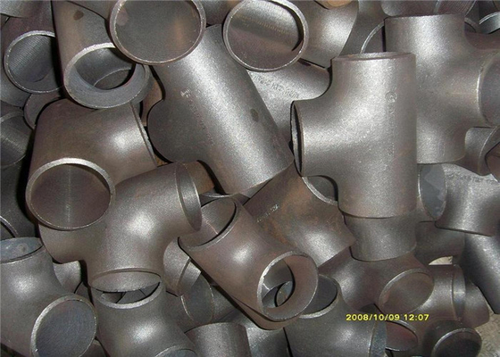 A105 নকল পাইপ ফিটিং ওয়েল্ডিং টি 88.9 X 3.2 Sch40 Sch80
