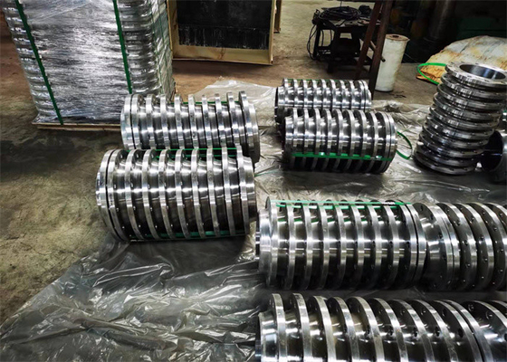 A105 A106 কার্বন ইস্পাত ফ্ল্যাঞ্জ TG RJ মেটাল SS400 নকল ঢালাই