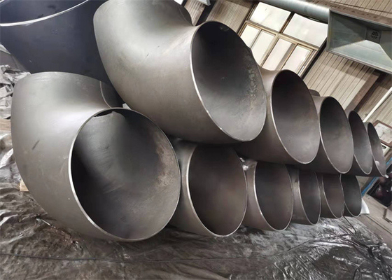 STD MS 1.5D 90 ডিগ্রী লং ব্যাসার্ধ কনুই ASME ASTM A420 WPL6