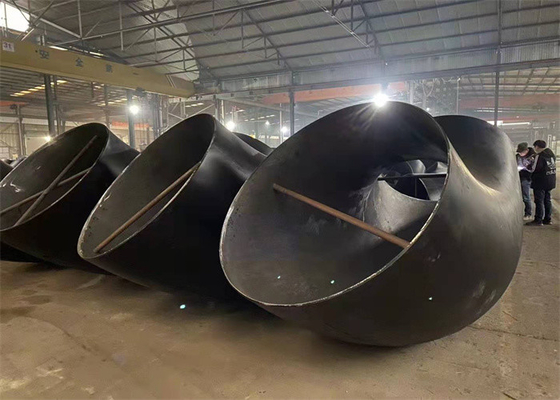 STD MS 1.5D 90 ডিগ্রী লং ব্যাসার্ধ কনুই ASME ASTM A420 WPL6