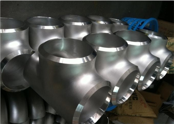 Asme B16.9 Sch40 কার্বন ইস্পাত স্ট্রেইট টি Astm A 234 Wpb বাট ওয়েল্ড
