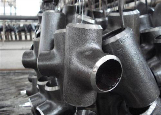 ঢালাই DIN2605 কার্বন ইস্পাত Tee Astm A234 Sch80 Xs Xxh Sch160