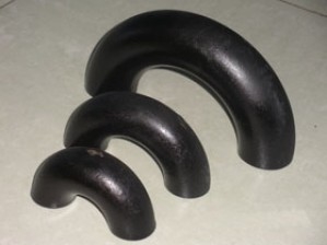 পেট্রোলিয়াম জন্য কালো আঁকা ইস্পাত পাইপ বাঁক