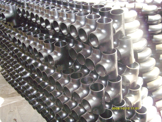 ASME B16.9 2 ইঞ্চি স্টেইনলেস স্টিল টি ফিটিংস SS316L SS পাইপ টি