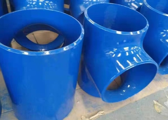 ASTM A234 কার্বন ইস্পাত সমান Tee ST35.8 গ্যাস পেট্রোলিয়াম Sch160