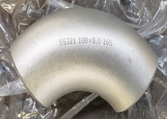 SS316L 304 স্টেইনলেস স্টিল 90 ডিগ্রি কনুই Sch20 12X18Н10Т