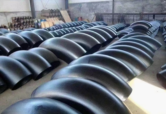 Astm Din Gost Jis P235GH ST35.8 কার্বন ইস্পাত পাইপ কনুই বিজোড় নয় মরিচা