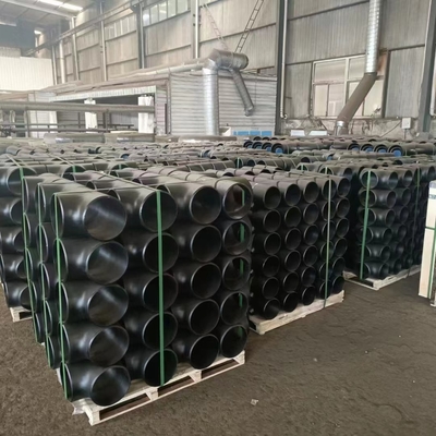 R1 R1.5 90 ডিগ্রি ইস্পাত পাইপ কনুই A234 Wpb কালো পেইন্টিং বাট ওয়েল্ড
