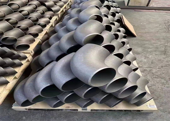 Astm A234 4 ইঞ্চি 45 ডিগ্রি কনুই BV SGS কাস্টিং ঢালাই হাইড্রোলিক সরঞ্জামের জন্য